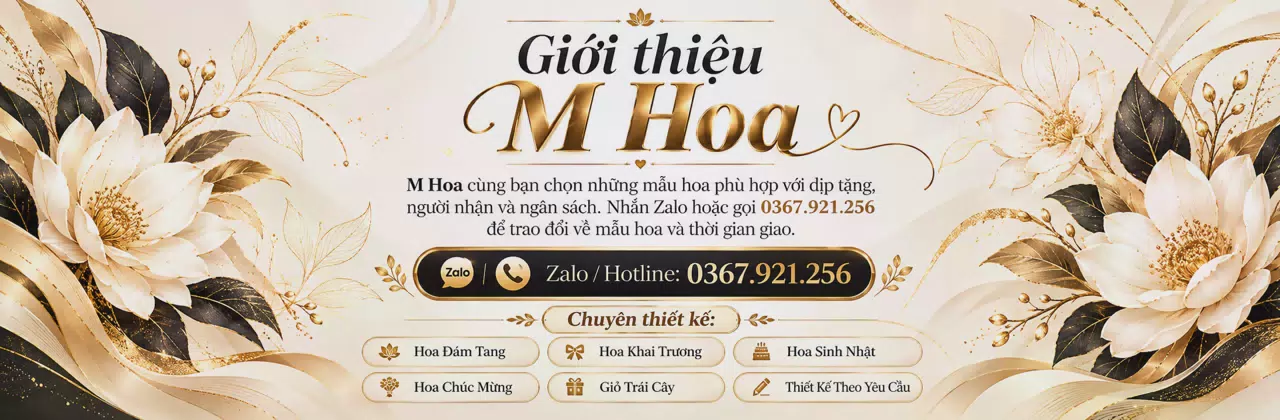 Ảnh bìa Shop hoa tươi Phường Kiến Tường Tây Ninh - Đồng hành cùng những dịp đặc biệt
